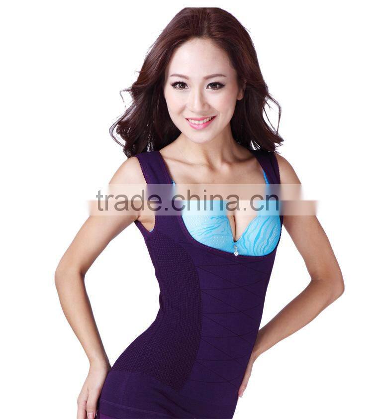 new seamless body shaper underwear polyester spandex slim body shaper suit for women