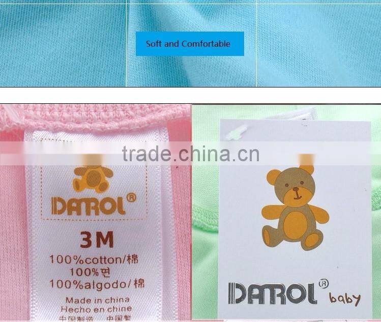 sleeve babysuits/plain romper/newborn romper