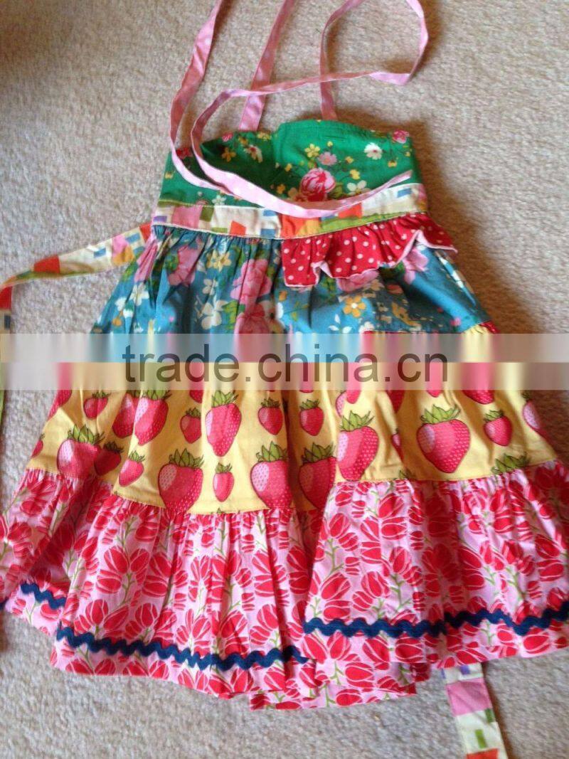 Baby Girls Meadow Sweet Braces Skirt Floral Dress