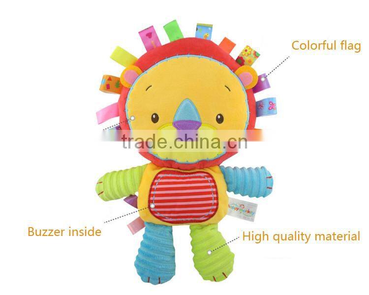 Cute animal baby squeak plush toys
