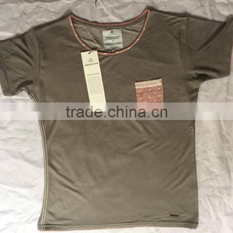 High Quality Designer Patterned Front Pocket T-Shirts for Men