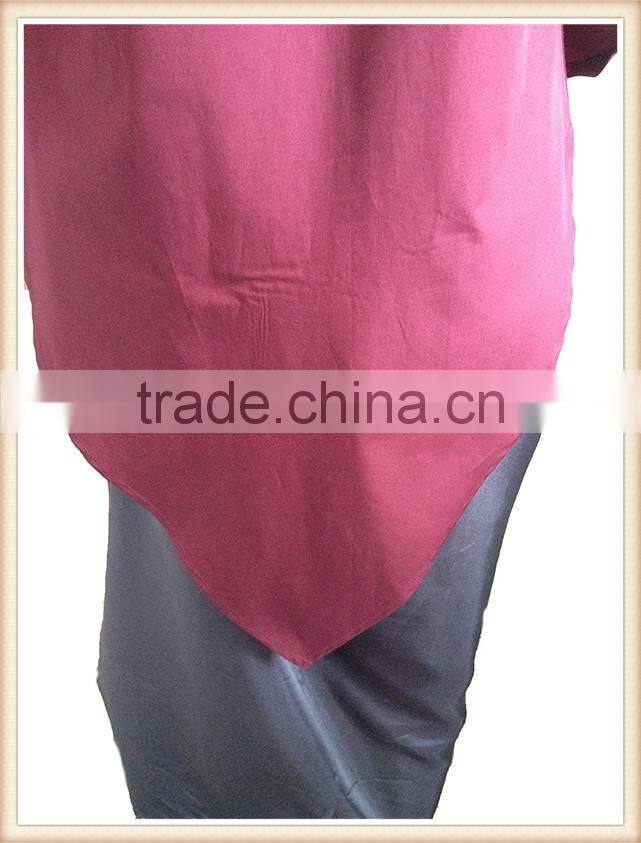 2016 men long sleeve swallow tailed tuxedo shirt