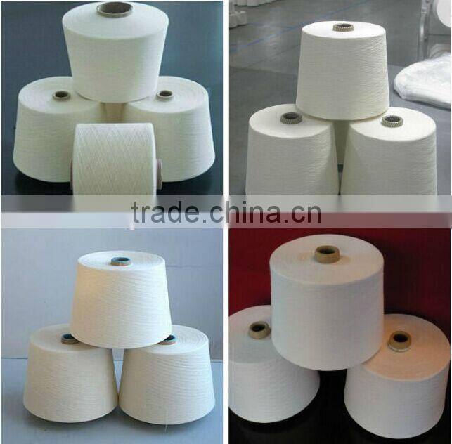 100% pure PVA Yarn fishing mesh for knitting Ring Spun Yarn WATER SOLUBLE YARN