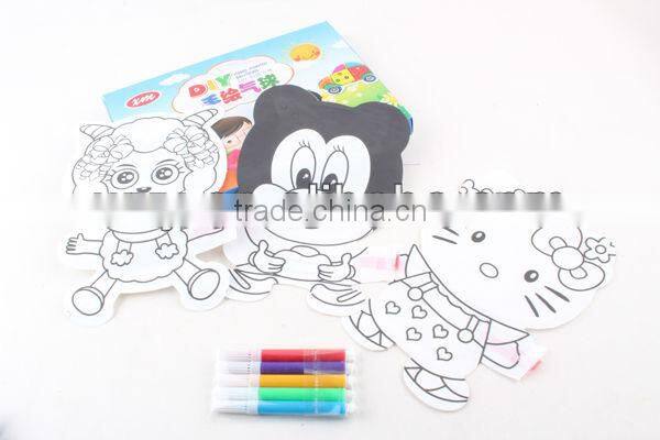 DIY Hand-printed balloon kid toy party cartoon balloon