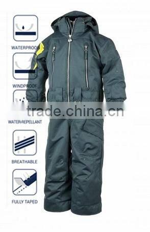 Hooded Full Body One Piece Ski Suits