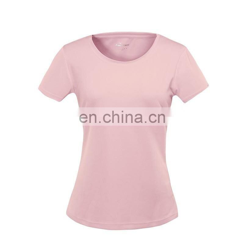 Ladies quick dry soft cycling short sleeve t shirt for women