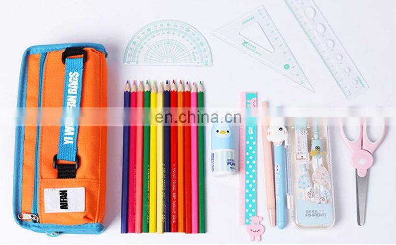 High Quality New Design Customize Made Pencil Bag With Printing For Students