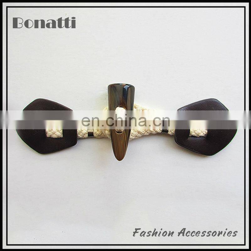 fashion garment buffalo horn toggle buttons