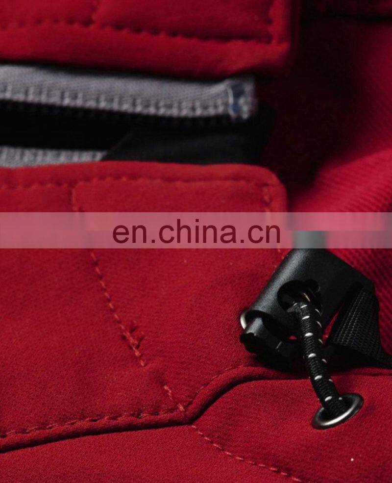 Custom Logo 100 Polyester Jackets With Hoodies Wholesale Hunting Soft Shell