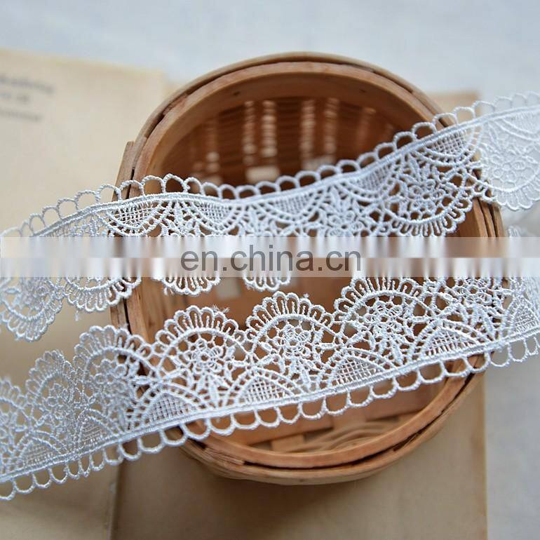 2018 new design colorful embroidery mesh lace tirmming