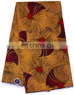 hot selling Hollandais Wax african real wax in woven fabric