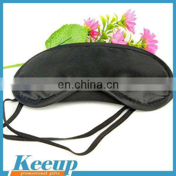 Best selling items custom printed airline satin travel eye mask sleep