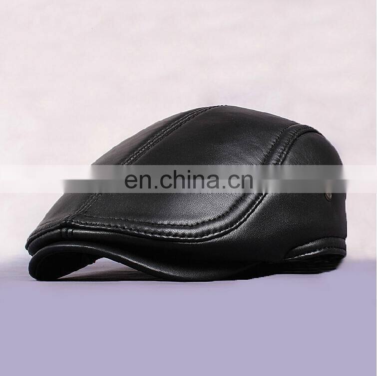 leather cap new design 2017 leather baseball caps,