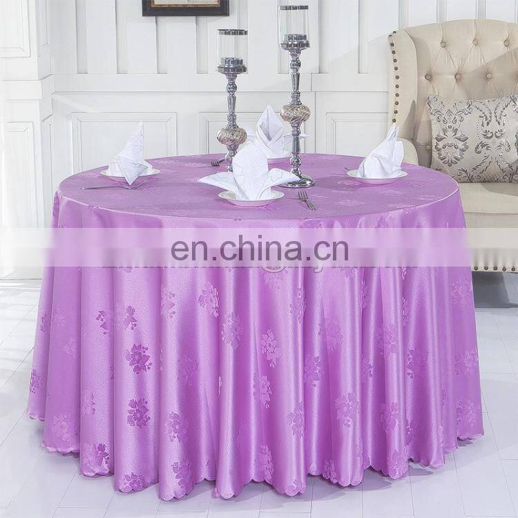 green jacquard Oval Table Cloth