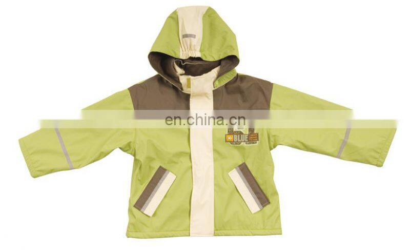 All weather kids PU rain suit sets