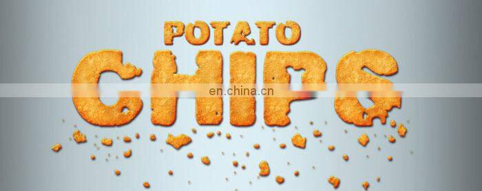 Frozen French Fries Machinery Equipment Crisps Production Line Manual Potato Chips Making Machine