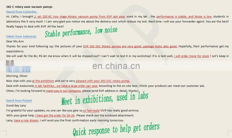 2xz series vacuum pump two stage small pump manufacturer for autoclave