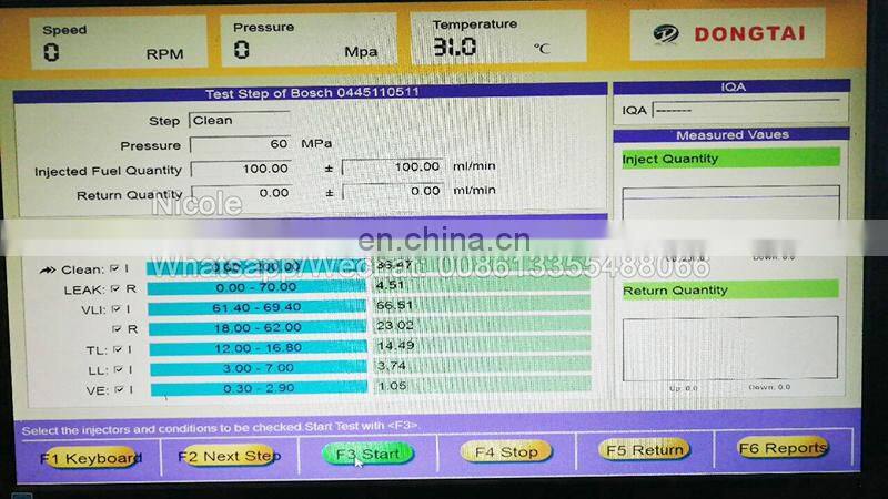 New CR Injector Tester QR1000L With the function QR Coding