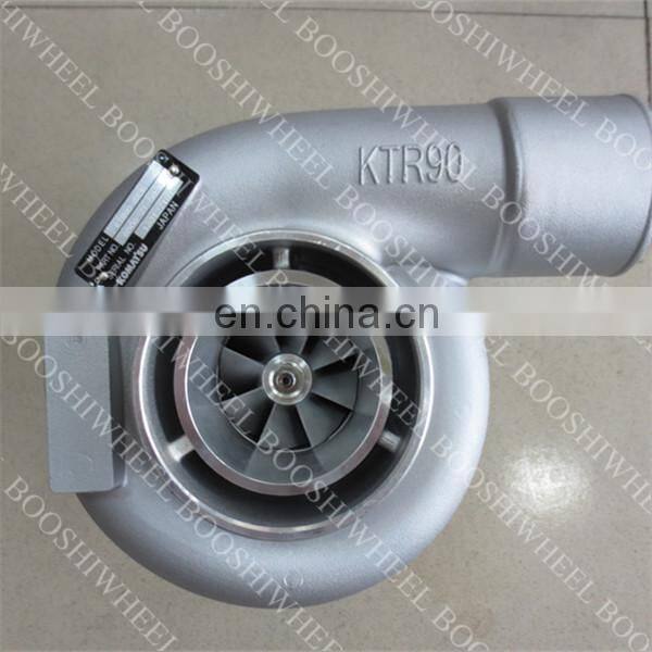 PC450-8 Turbo 6506215020 6506-21-5010 6156818150 Turbocharger For Komatsu Excavator with WA450 WA470 WA480