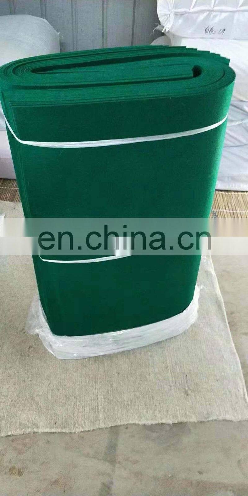 Factory price Laminated 5mm colored thick 100% wool felt