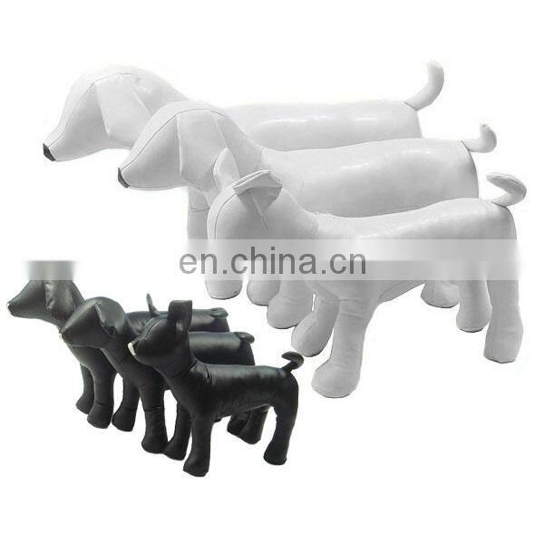 S M L Size White Black Standing Posture Display Dog Model Mannequin