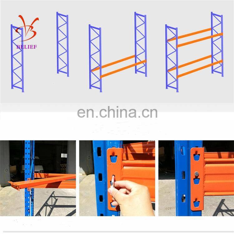 Heavy Duty Metal Shelves For Warehouse Customer Size