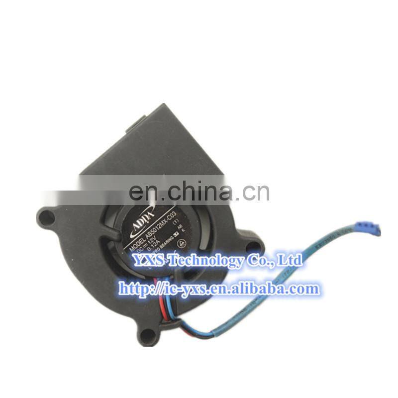 AB5012MX-C03 DC 12V 0.12A 3000RPM 5020 50*50*20MM 5CM 3 Wires Projector Cooling Fan