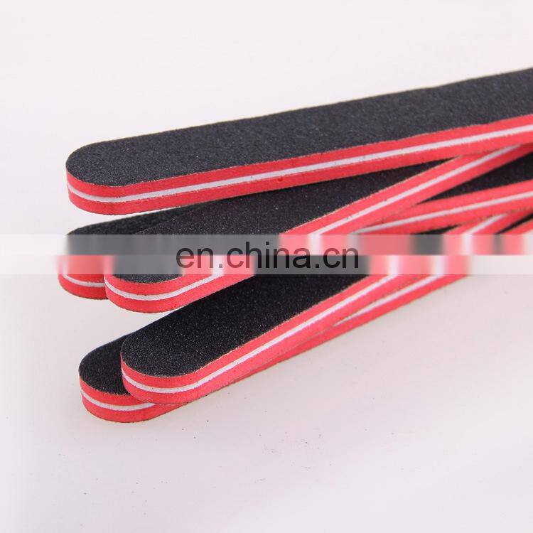 Cheap disposable custom printed round 80 100 120 150 180 240 nail file nail