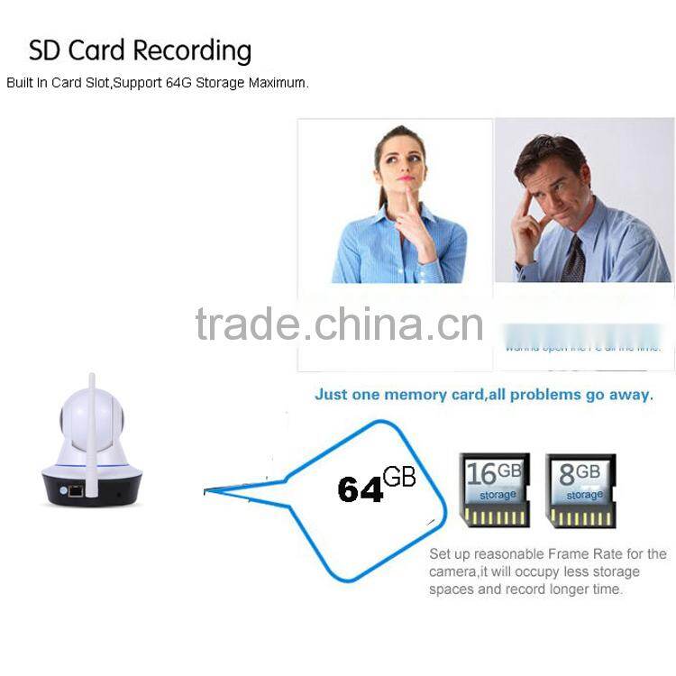 Wireless Home Secure IP Camera 720P WIFI With Night Vision