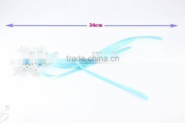 Queen Elsa Princess Anna Magic Wand + Rhinestone Tiaras + Hair Crown + Glove Girl Gift SET SU041