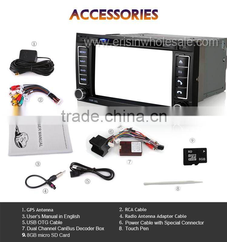 Erisin ES7402M Special Car DVD Player with DVR DTV-IN 1080P RMVB