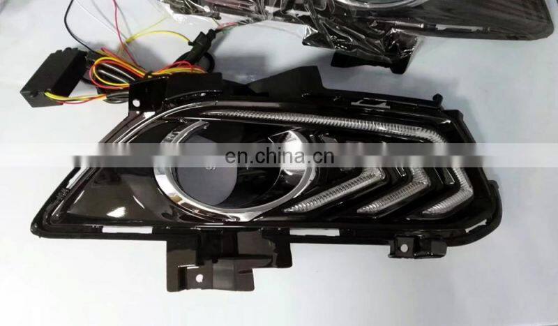 LED Daytime Running Lights DRL Fog lamp For Ford Fusion Mondeo 2013-2016
