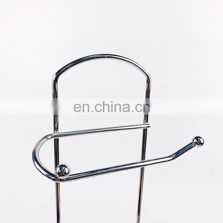 tissue towel holder bathroom accessories metal Toilet roll Paper Holder stand bathroom storage shelf
