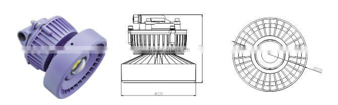 MCLED MF04-40W Bridgelux ATEX LED Explosion Proof light hazardous area led lighting