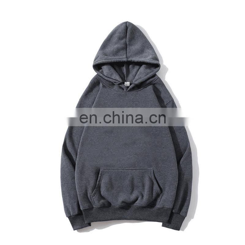 High Quality Plus Size Pullover Warm Wholesale Custom Printing Embroidery Men Hoodies Crop Top S-5XL