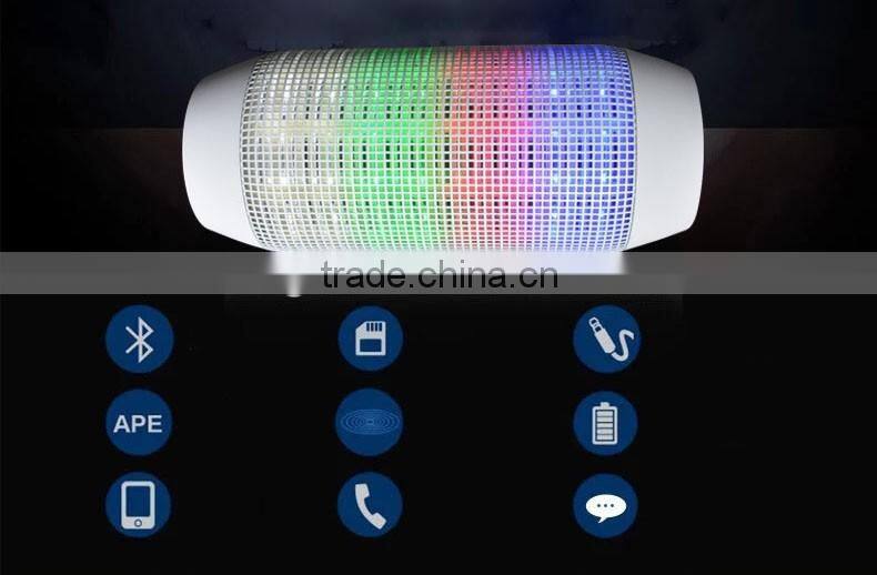 Colorful Mini Bluetooth Speaker Pulse With LED Light New Products 2015