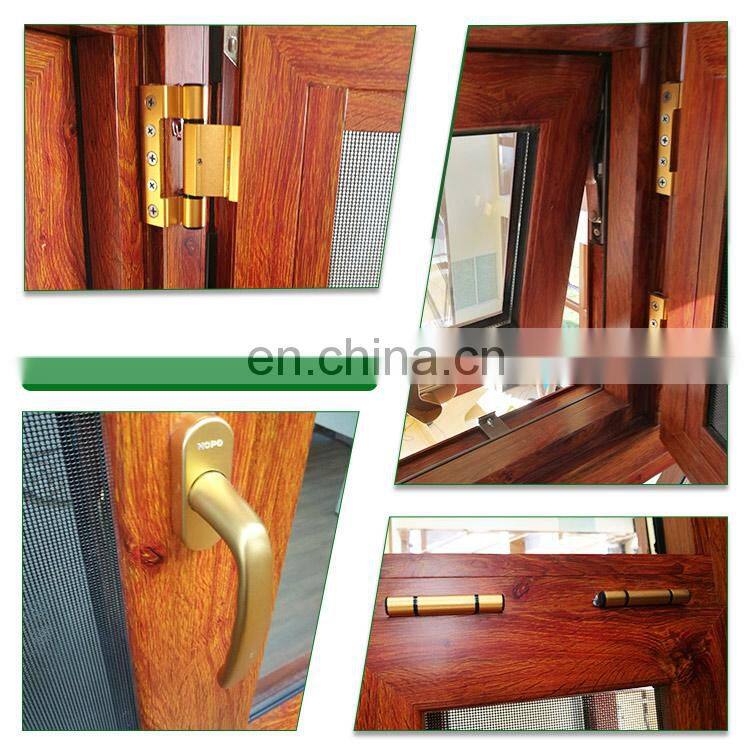 Cheap pvc aluminum glass bifold passive window door