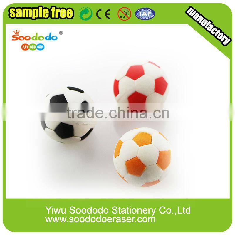 Mini Colorful Rubber Basketball Eraser