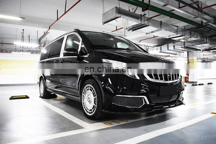 Top Quality Modify V900 For Mercedes-benz V-class Vito W447 Body Kit Front Rear Bumper & Lip Hood Headlights Taillights