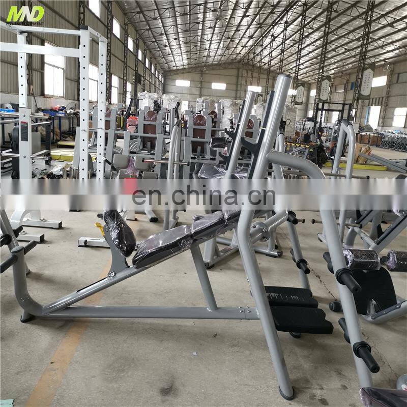 Dezhou Commercial Fitness Equipment mnd Fitness Muscle Machine Bodybuilding AN59 Flat Bench Home