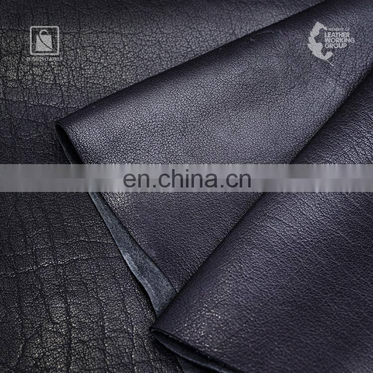 Matte Full Grain and Pre-distressed Appearance Vegetable Tanned Genuine Leather Supplier