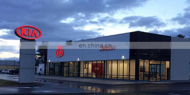 Gable frame light steel building prefabricated industrial warehouse