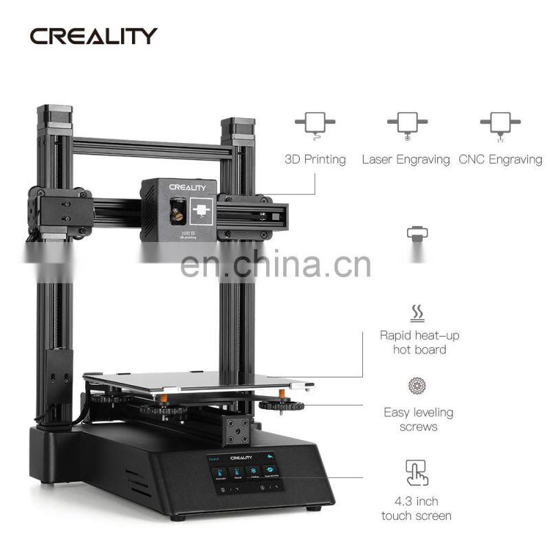 FAST Shipping Creality Newest Affordable CP-01 Three-in-one Modular 3D Printer+CNC Engraving Machine+Laser Engraving Machine
