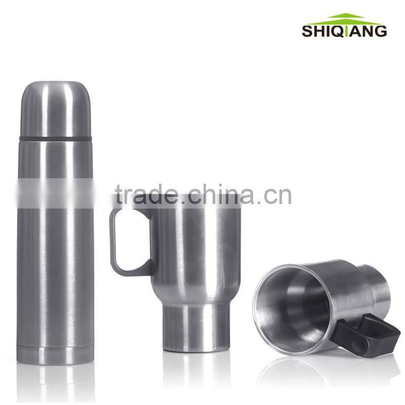 500ml vacuum flask and cup gift set