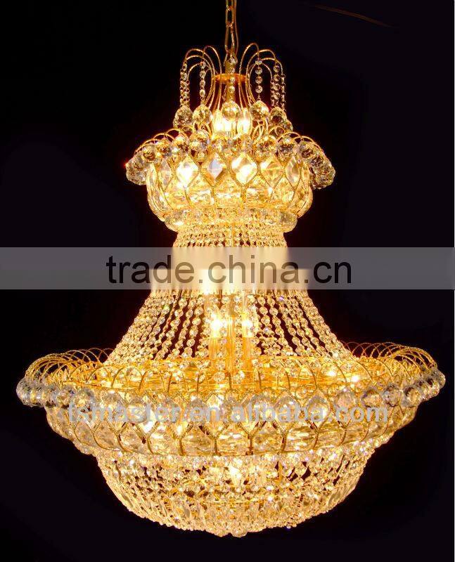 luxury hotel crystal chandelier villa use big crystal chandelier large ceiling lamp