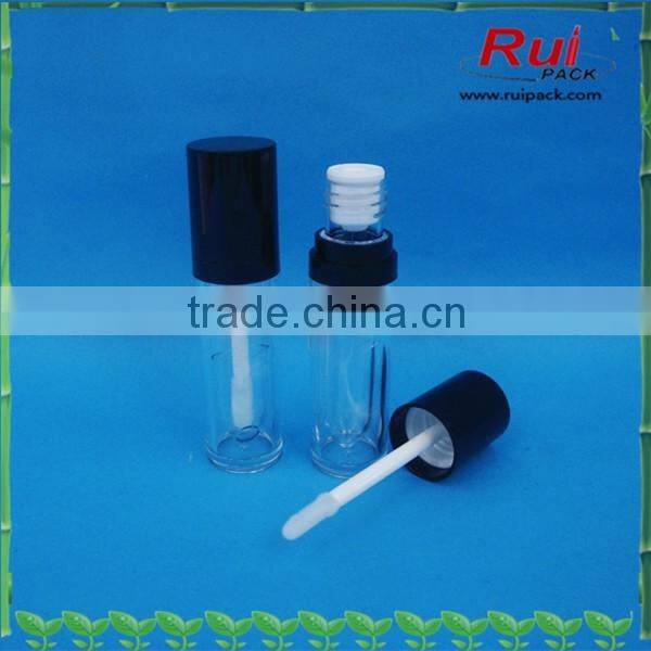 Plastic eye masacara bottle for eye / make up cosmetic care container with brush cap