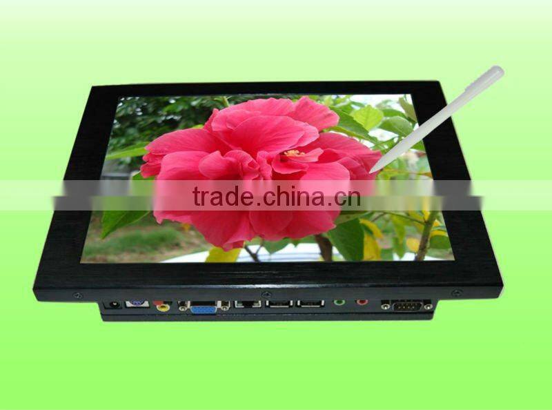Factroy Price!18.5inch Infrared Touch Screen Panel Wide(16:9)Monitor Desktop PC, CPU Intel Atom D525 1.8GHz