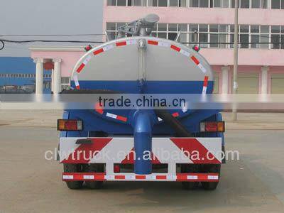 Dongfeng 8000L vacuum tank suction tanker truck