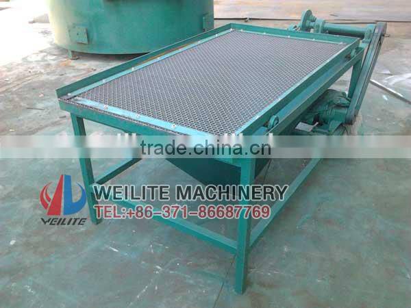 vibrating wood chip sieve