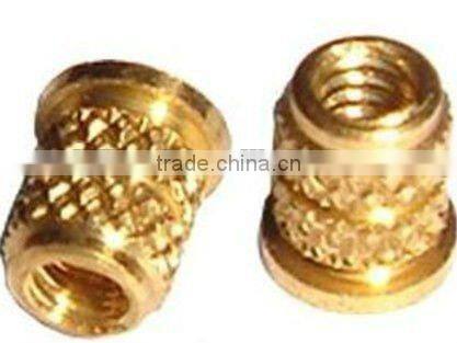 brass knurl nut